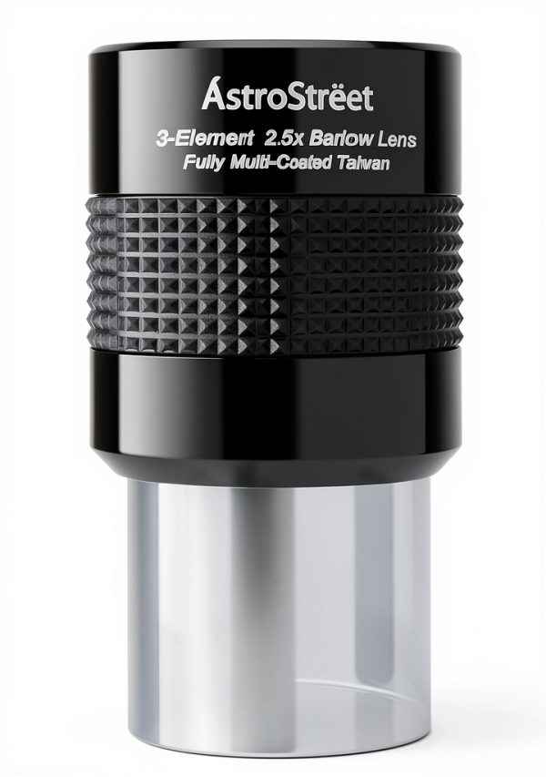 AstroStreet Telescope Barlow Lens 2.5x Apocromatic-0