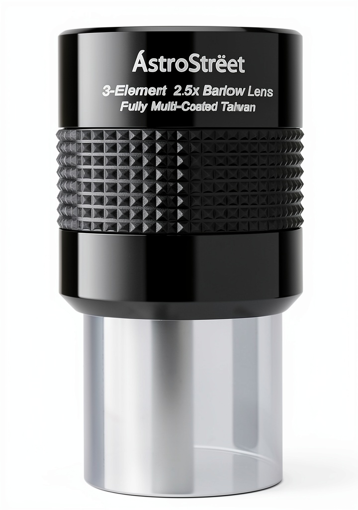 AstroStreet 2.5x Apocromatic Barlow Lens