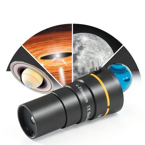 Alstar 5X Short Barlow Lens Telescope-6