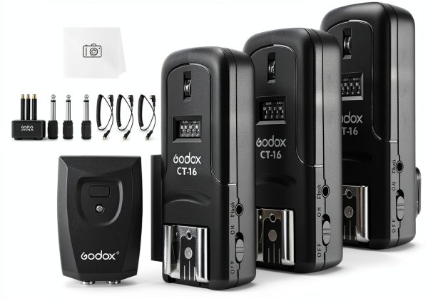 Godox 4 in 1 Camera Flash Trigger Kit-0