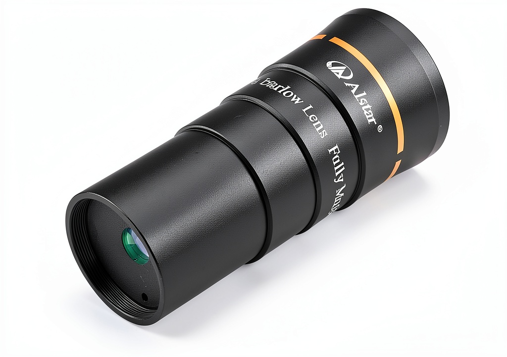 Alstar 5X Short Barlow Lens on a telescope