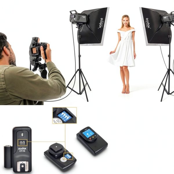 Godox 4 in 1 Camera Flash Trigger Kit-3
