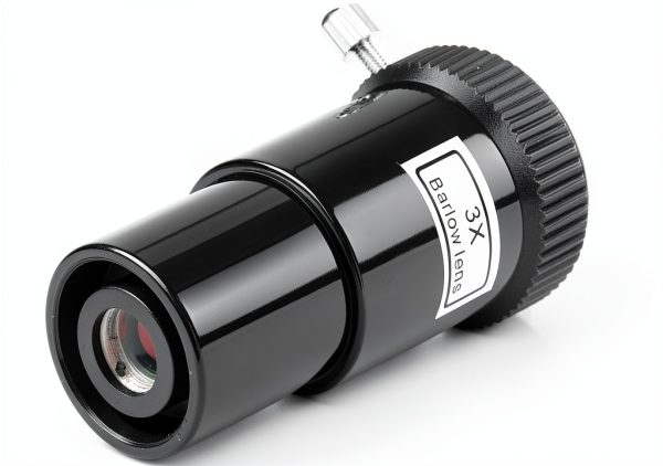 Bewinner Telescope Barlow Lens 2x Compact Aluminum-8