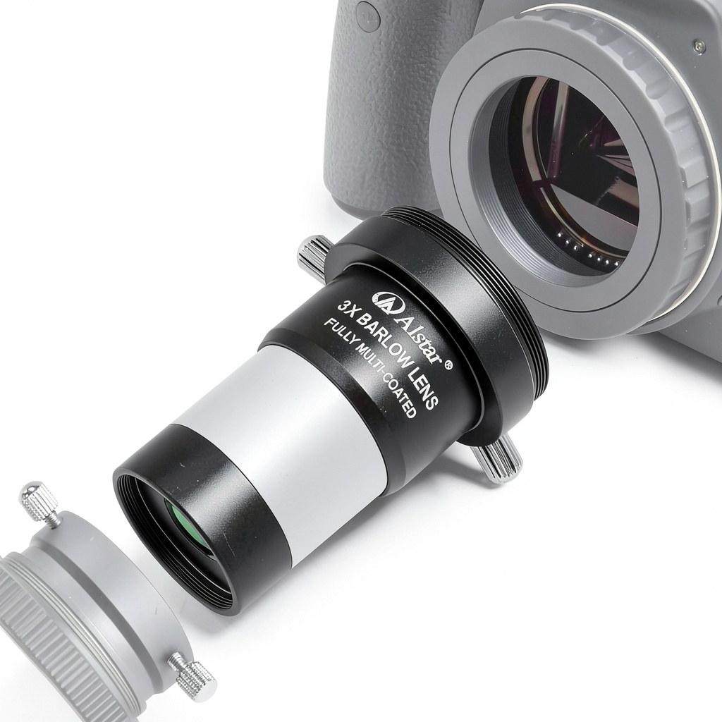 Alstar Telescope Barlow Lens 1.25 Inch 3X