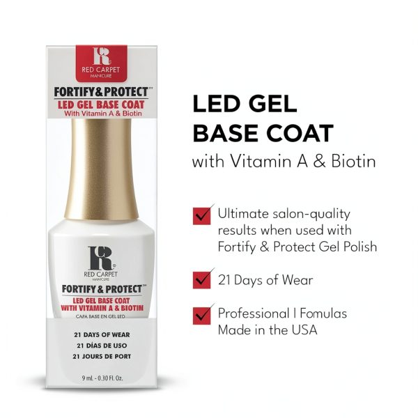 LED Gel Base Coat RC Red Carpet Manicure-2