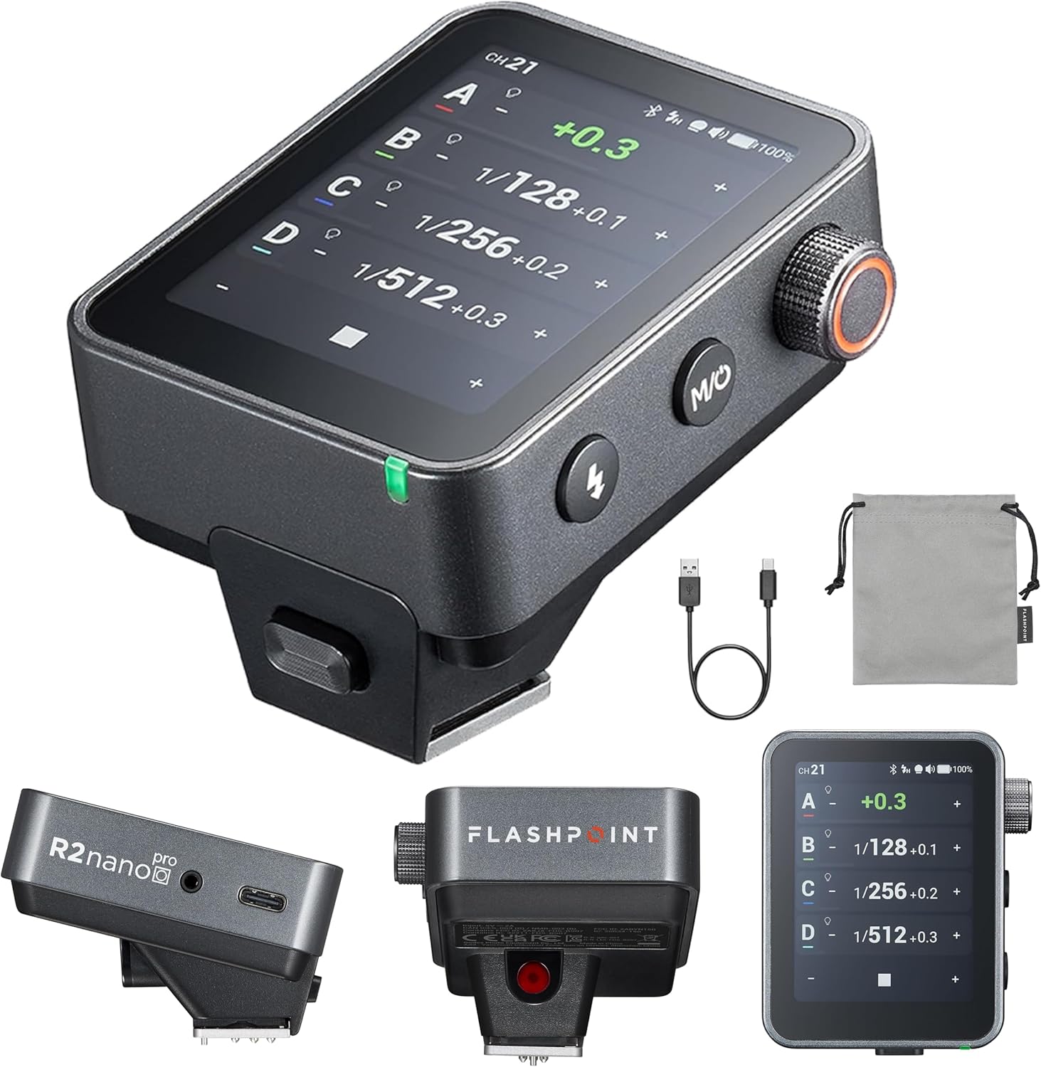 Photographer using Sony Godox X3 Pro on a studio set