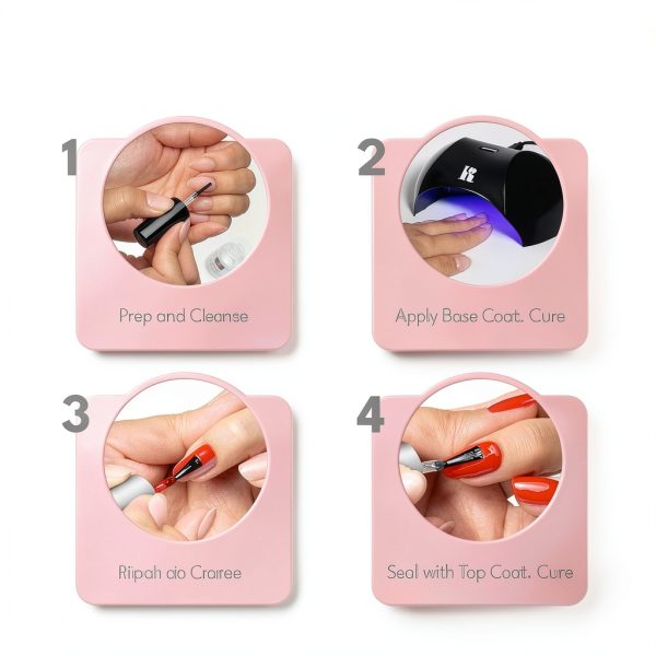 LED Gel Base Coat RC Red Carpet Manicure-4