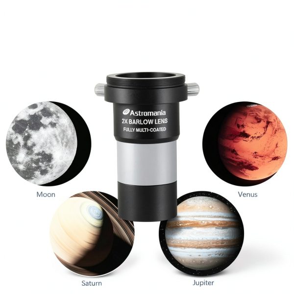Astromania 2x Barlow Lens for 1.25" Telescopes-7
