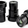 UCCKEYI Telescope Barlow Lenses Optical Glass Black-8