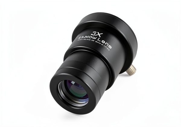 UCCKEYI Telescope Barlow Lenses Optical Glass Black-3