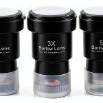 UCCKEYI Telescope Barlow Lenses Optical Glass Black-0