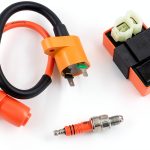 TRKIMAL Racing CDI Ignition Coil for ATV Scooter-0