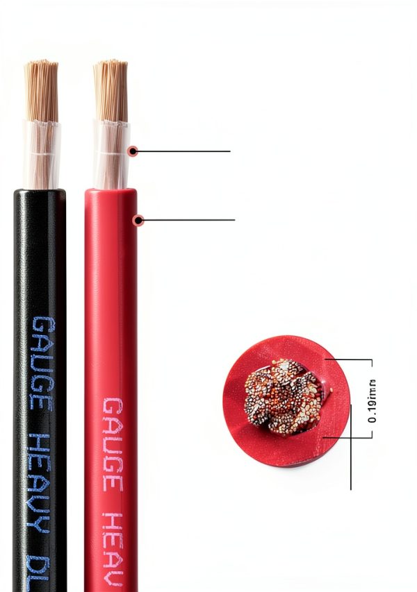 Shirbly 6AWG Welding Cable 10FT Black Red Dual Color Pure Copper-1