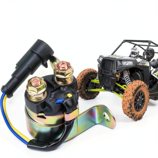 LOCOPOW SSR113 Powersports Starter Relay Dense Brass Coil Design-5