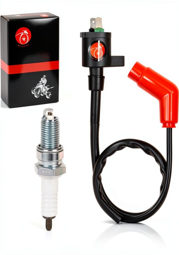 MOTO1988 ATV Ignition Coil 30510-HM5-630 Aluminum Alloy Universal Fit-0
