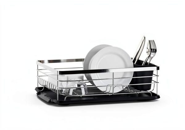 Dish Drain Board Neat-O Universal Polypropylene Flat Black Small Size-4