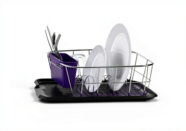 Dish Drain Board Neat-O Universal Polypropylene Flat Black Small Size-8