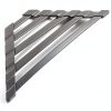 Triangular Dish Drying Rack COOL-ANGLE Aluminum Matte Gray 16x9.5in-5