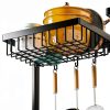 2 Tiers 4 Baskets Sink Dish Rack ARSTPEOE Metal Adjustable Organizer-3