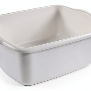 Sterilite White 12Qt Dishpan Heavy Duty Kitchen Sink Organizer-0